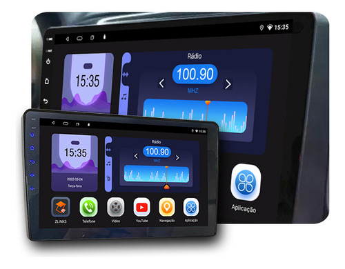 Central Multimídia Jeep Cherokee Android 9