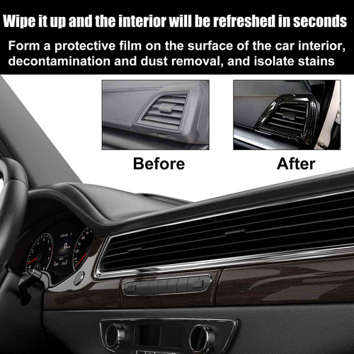 O Plastic Parts Crystal Coating Fácil De Usar Car Refresher