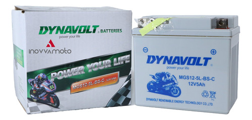 Batería Gel Dynavolt Ytx5l-bs (mgs12-5l-bs-c)