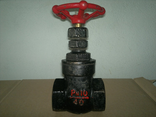 Llave O Válvula De Compuerta 1 1/2 Pulgada Npt