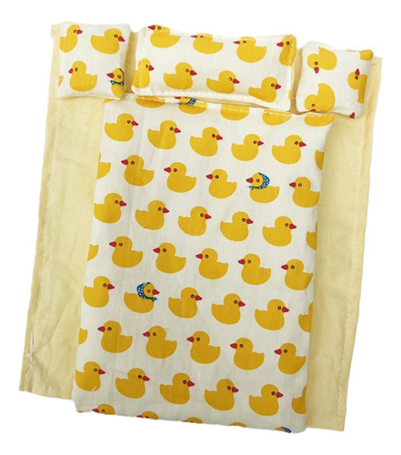 Mini Edredón De Ropa De Cama A Escala 1/12, Almohadas Para
