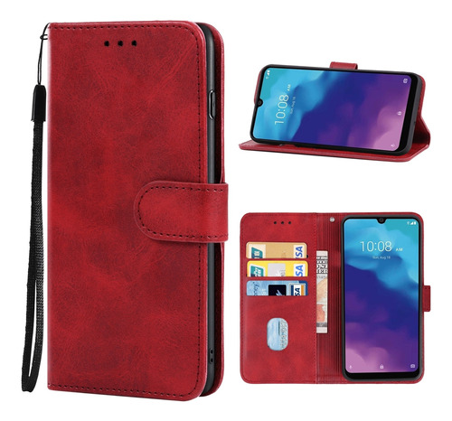 Funda De Cuero Para Teléfono Zte A7 2020