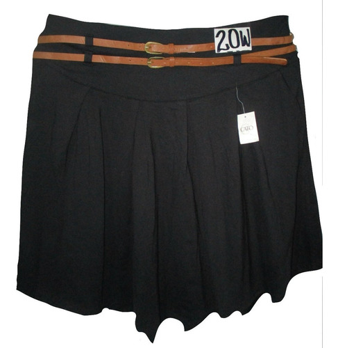 Falda Negra De Cocktail O Salir Talla 2x (38/40w) Cato