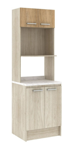 Imagen 1 de 6 de Mueble Alacena Para Horno Microondas Linea Tokio Mulata®