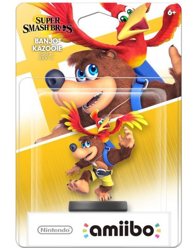 Amiibo Original Banjo Kazooie Super Smash Bros