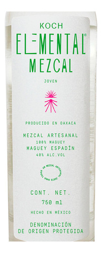 Pack De 4 Mezcal Koch Elemental Joven 750 Ml