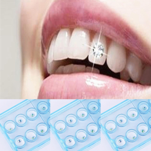 Joyas Dentales De Cristal Dental Coloridas K, 10 Unidades/ca