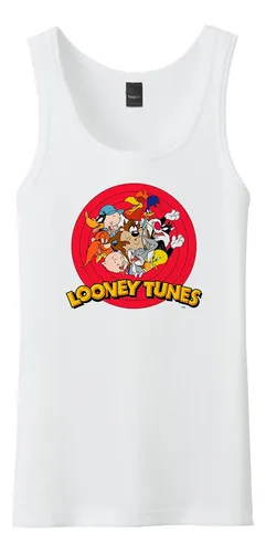 comprar Musculosa Hombre Looney Tunes Diseño Art Logo Imagen - Pslt2