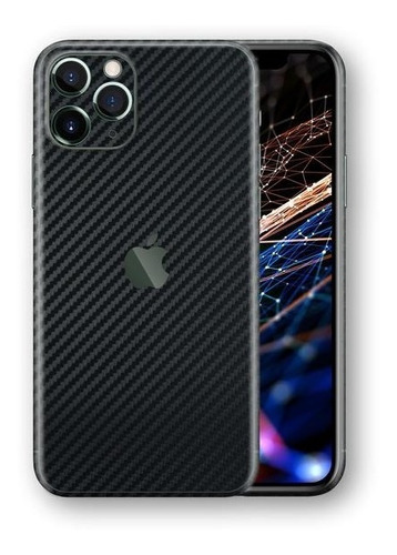 Película Skin iPhone 11 Pro 5.8 Kingshield 3d Fibra Carbono