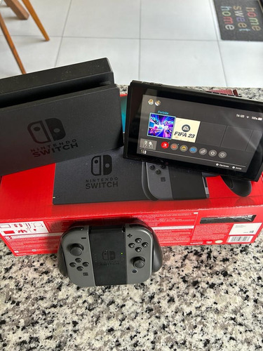 Nintendo Switch V1.1 Gris 32gb Standard Usada Excelente