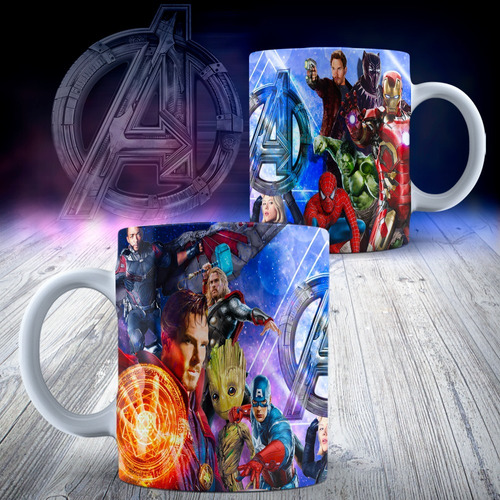 Tazas De Avengers, Los Vengadores, Infiniti War