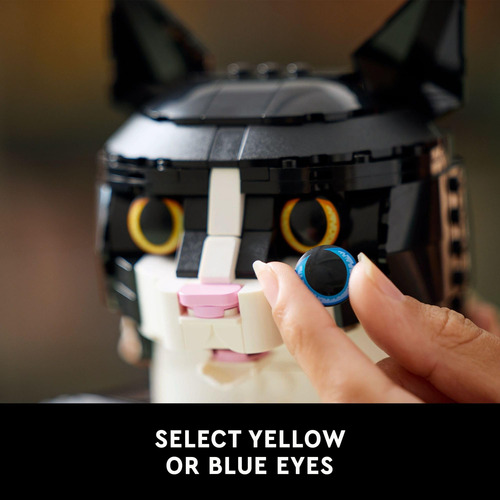 Set De Construcción Lego Ideas Tuxedo Cat 21349 Para Adultos