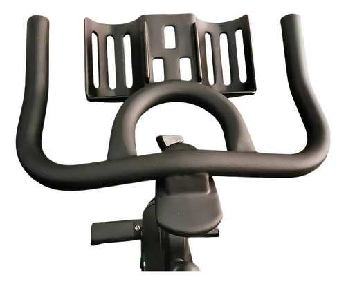 Bicicleta Spinning Indoor Fitness Rueda 20 Kg Peso Max 140kg Color Negro