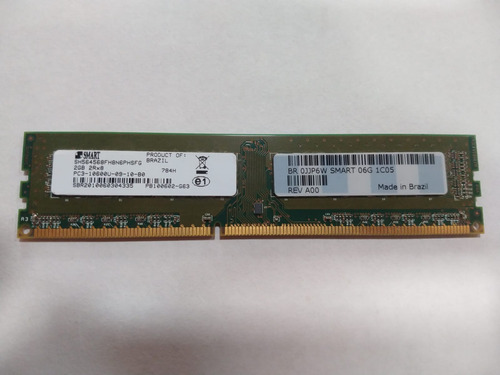 Memória Ram Desktop Smart 2gb Ddr3 1333 Mhz