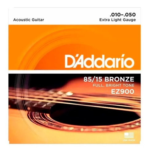 Encordado Para Acustica Daddario Ez900