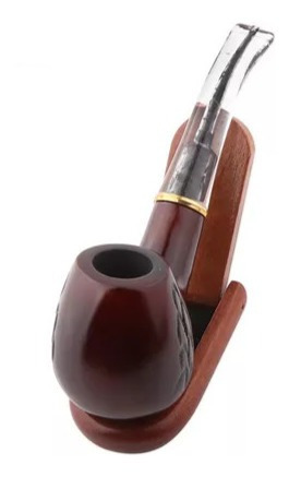 Imagen 2 de 5 de Pipa Clásica Madera