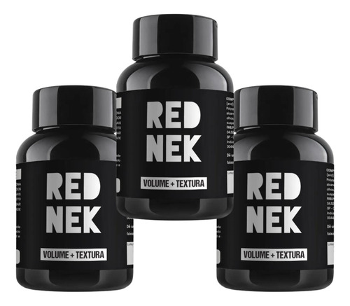 Kit 3 Pomadas Modeladora Em Po 5g Red Nek