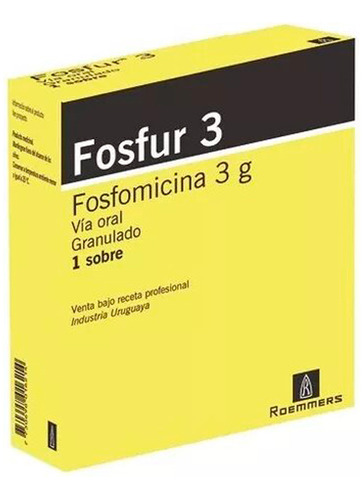 Fosfur® 3g X 1 Sobre | Fosfomicina