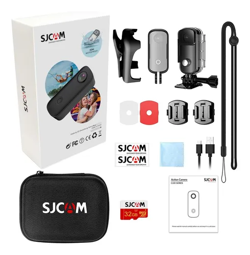 Sjcam C100 Mini Cámara De Acción Wifi 4k 30fps Portátil