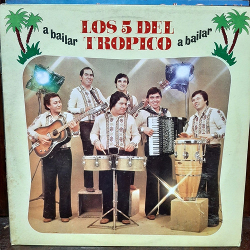 Vinilo Los 5 Del Tropico A Bailar Rt C5