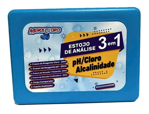 Menos Cloro Kit 4 Litros Com Brinde