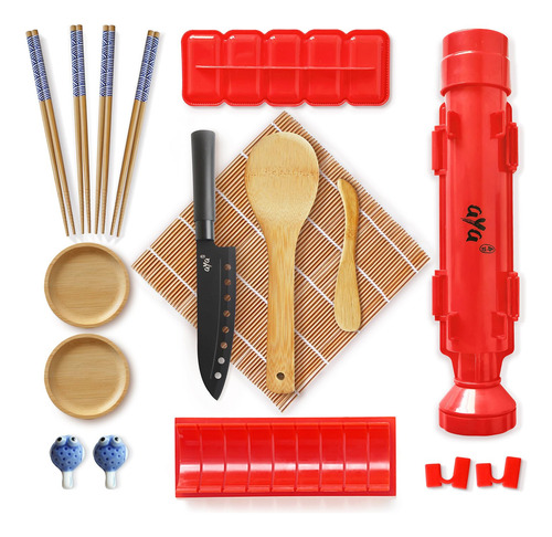 Aya Kit De Fabricación De Sushi 19 Piezas Mmg