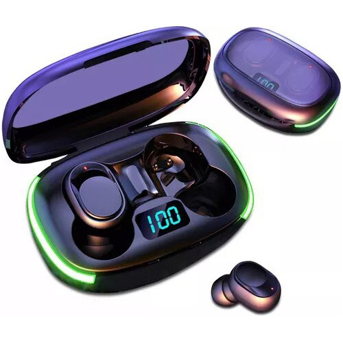 Carga Inalámbrica Auriculares Bluetooth Digital In-ear Negro