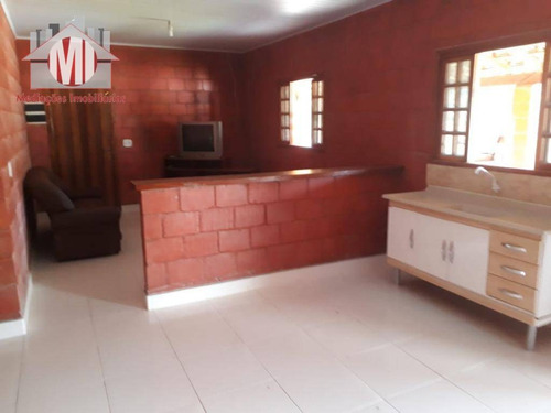 Chácara Arborizada Com Riacho, Ótimo Bairro, 02 Dormitórios À Venda, 2000 M² Por R$ 280.000 - Pedra Bela/sp - Ch0046