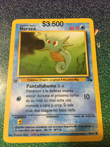 Cartas Pokemon, Usadas, Valor Por Unidad No Por El Lote