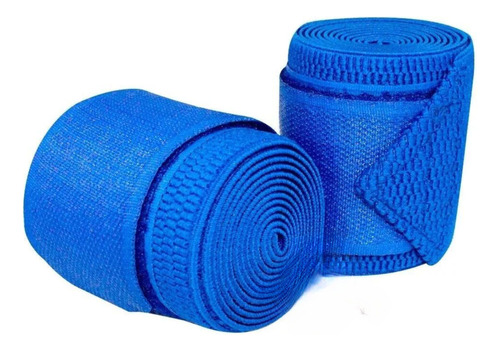 Vendas Para Caballo Elásticas De Trabajo 2 Piezas Azul