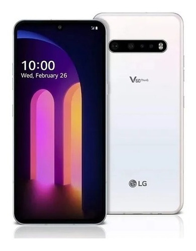 LG V60 Thinq 5g 128 Gb Classy White 8 Gb Ram Liberado  (Reacondicionado)