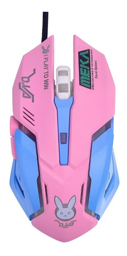 Ow Mouse Breathing Led Backlit Gaming Mouse D.va Genji Reape