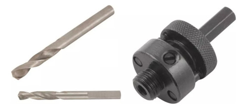 Suporte Com Broca Serra Copo 32-150mm Haste 7/16 Hsv1215 Vd