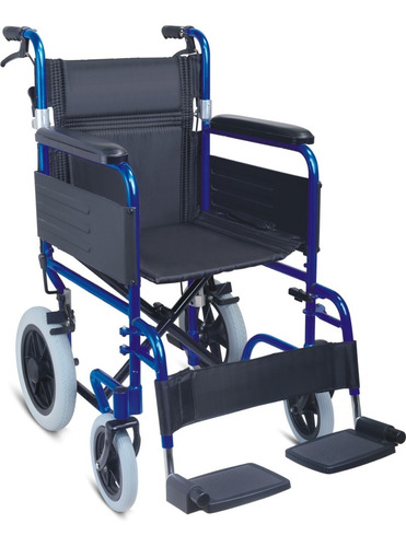 Imagen 1 de 10 de Silla De Ruedas Angosta Aluminio, Transportable, Ancho 58 Cm