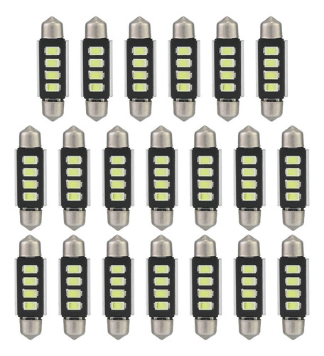 20pcs 41mm 5730 4smd Interior Del Coche Luz Led