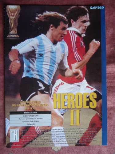 Mundial De Futbol 90 Publicidad De La Película Héroes 2