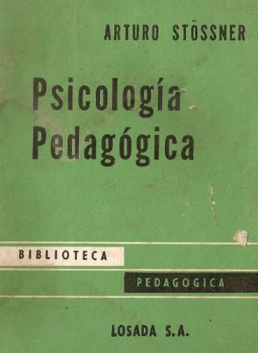 Psicologia Pedagogica - Stossner - Losada