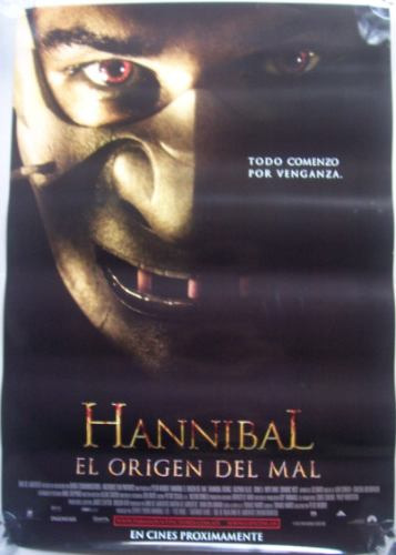 Poster Cine Hannibal, El Origen De Mal
