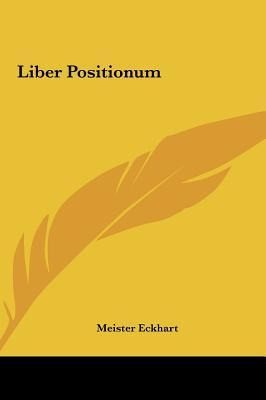 Libro Liber Positionum - Meister Eckhart