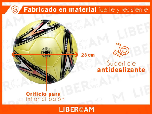 Imagen 4 de 10 de Pelota De Futbol Deportes Infantil Niños Colores N° 5