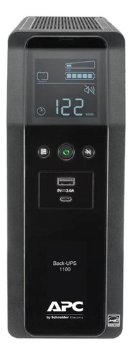  APC Back-UPS Pro BR BR1100M2-LM 1100VA entrada y salida de 120V negro