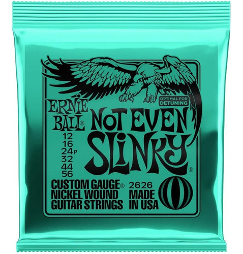 Corda Ernie Ball 012 Not Even Slinky Niquel P/ Guitarra