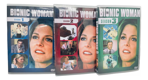 La Mujer Bionica Serie Completa Español Latino Dvd