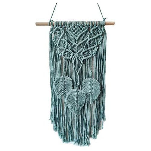 Tapiz De Pared Tejido De Macramé, Decoración De Hogar...