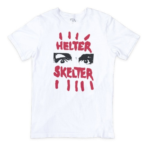 Playera Helter Skelter. Charles Manson.