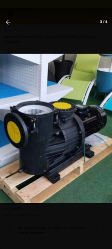 Bomba Autocebante De Piscinas Baico 10 Hp 220-440v. Española