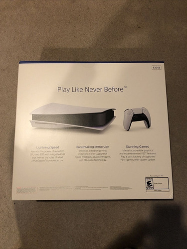 Imagen 3 de 3 de Nuevo Playstation 5 Disk Edition 825gb