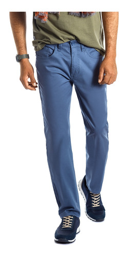 Pantalón Hombre New Orleans Azul Petroleo Ferouch Ss 2022