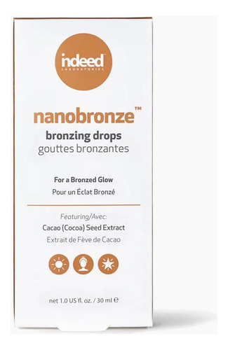 Nanobronze Bronzing Drops Suero Bronceador De Indeed Labs
