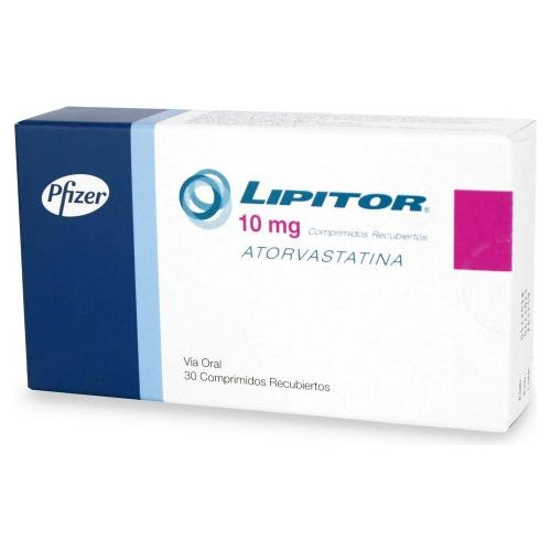 Lipitor 10 Mg 30 Tabletas
